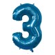 MYLAR NUMERO 3 BLU CM.101 RCB 3/01