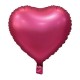 MYLAR CUORE 18" FUXIA SATINATO 989495-01