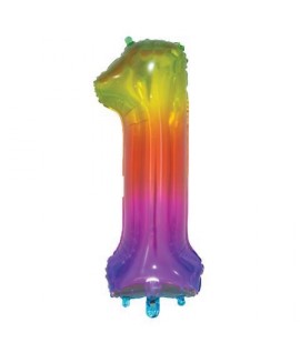 MYLAR NUMERO 1 MULTICOLOR 994703-01