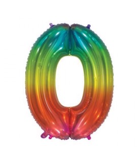 MYLAR NUMERO 0 MULTICOLOR 994697-01