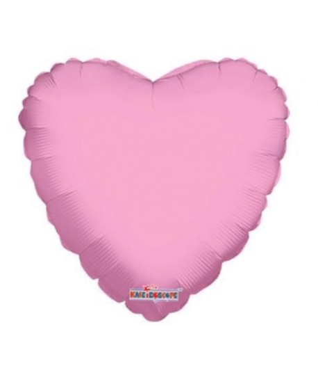 MYLAR CUORE 18" ROSA NASCITA 17526/01