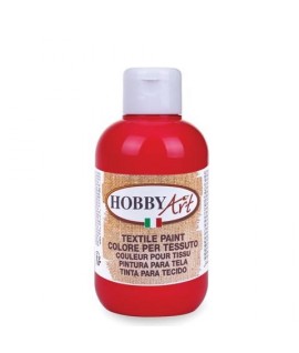 COLORE TESSUTO HOBBYART ROSSO 50ML