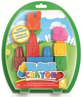 WOOKY 6001 FARM BLOCK CRAYONS 7PZ