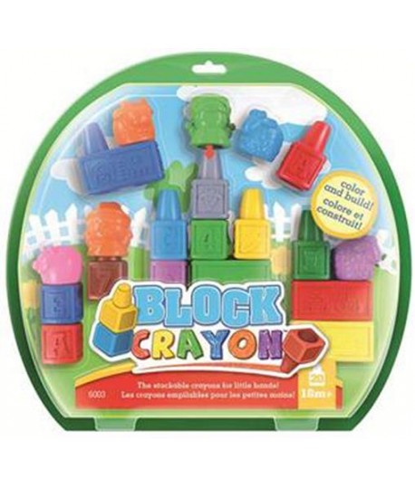 WOOKY 6003 FARM BLOCK CRAYONS 20PZ