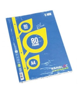 RICAMBIO RAMBLOC RINFORZATO A4 80GR 5MM