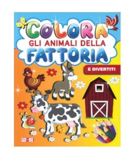 COLORA ANIMALI FATTORIA BABY BOOK