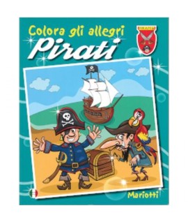 COLORA GLI ALLEGRI PIRATI BABY BOOK