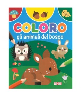 COLORO ANIMALI DEL BOSCO BABY BOOK