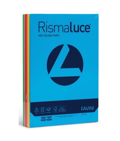 CARTA RISMALUCE 90G A3 MIX INTENSI 300FF