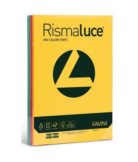 CARTA RISMALUCE 200G A3 MIX INTENSI 125F