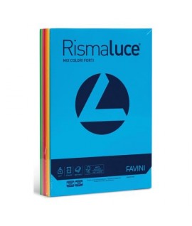 CARTA RISMALUCE 90G A4 MIX INTENSI 300FF