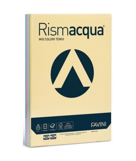 CARTA RISMACQUA 200G A3 MIX TENUI 125FF