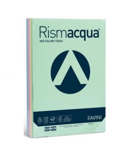 CARTA RISMACQUA 140G A4 MIX TENUI 200FF