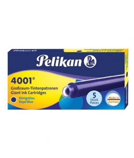 CARTUCCE STILO PELIKAN GTP5 BLU 5PZ