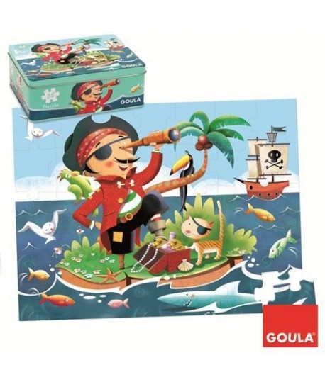 GOULA 53431 PUZZLE PIRATA 35PZ