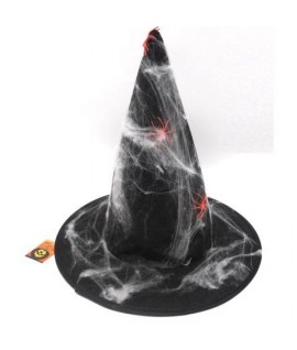 CAPPELLO STREGA PANNO H38 68738 +RAGNI