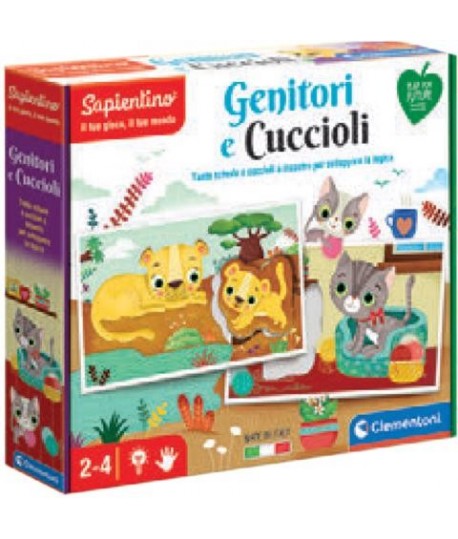 CLEMENTONI 16376 GENITORI E CUCCIOLI