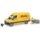 BRUDER 02671 FURGONE MERCEDES DHL C/AUTI