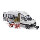 BRUDER 02672 CAMPER MERCEDES C/AUTISTA