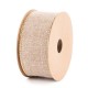 NASTRO REG BEIGE POIS ORO H38X10MT 22608