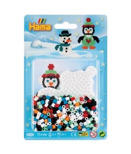 HAMA 4109 PERLINE*STIRO PUPAZZO NE.450PZ