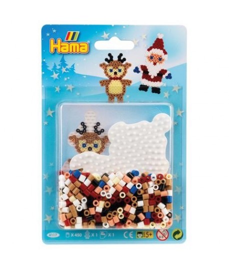 HAMA 4117 PERLINE*STIRO BABBO NATA.450PZ