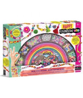 NICE 87006 PERLINE HAPPY RAINBOW SCATOLA