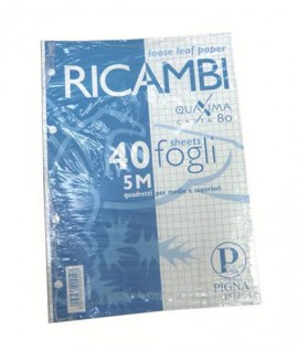 RICAMBIO PIGNA FORATO QUAXIMA A5 40FF 5M