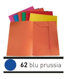 CARTELLA 3 LEMBI FAVINI BLU PR. 25PZ