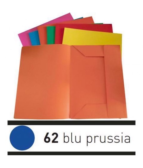 CARTELLA 3 LEMBI FAVINI BLU PR. 25PZ