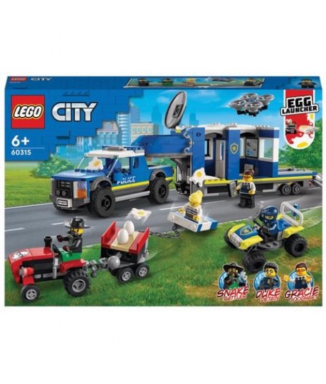 LEGO CITY 60315 CAMION COMANDO POLIZIA