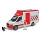 BRUDER 02676 MERCEDES SPRINTER AMBULANZA