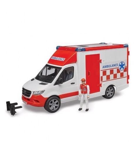 BRUDER 02676 MERCEDES SPRINTER AMBULANZA