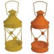 LANTERNA MET GIALLO/ARANCIO 12X17 371423