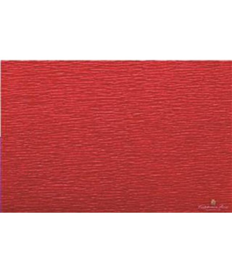 CARTA CRESPA 40G H50 ROSSO SC 319 10RT