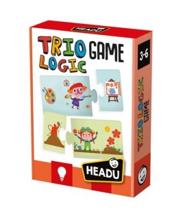 HEADU 20782 TRIO LOGIC GAME