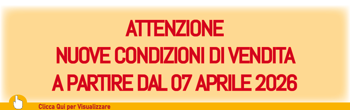 NUOVE CONDIZIONI DI VENDITA 2026